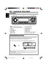 Предварительный просмотр 4 страницы JVC EXAD KD-LHX601 Instructions Manual