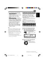 Предварительный просмотр 19 страницы JVC EXAD KD-LHX601 Instructions Manual