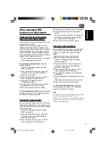 Предварительный просмотр 21 страницы JVC EXAD KD-LHX601 Instructions Manual