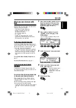 Предварительный просмотр 27 страницы JVC EXAD KD-LHX601 Instructions Manual