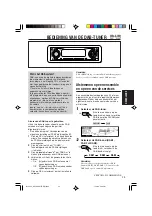 Предварительный просмотр 239 страницы JVC EXAD KD-LHX601 Instructions Manual