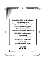 Предварительный просмотр 258 страницы JVC EXAD KD-SHX851 Instructions Manual