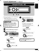 Предварительный просмотр 21 страницы JVC EXAD KD-SHX855 Instructions Manual