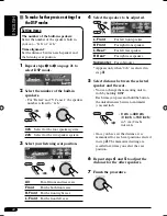 Предварительный просмотр 22 страницы JVC EXAD KD-SHX855 Instructions Manual