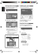 Предварительный просмотр 22 страницы JVC EXAD KV-AVX900 Instructions Manual