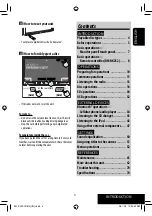 Preview for 3 page of JVC EXAD KW-ACX810 Instruction Manual