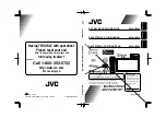 JVC EXAD KW-AVX820 Instructions Manual предпросмотр