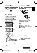 Предварительный просмотр 9 страницы JVC EXAD KW-AVX820 Instructions Manual