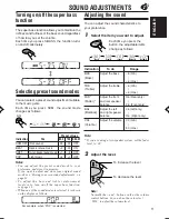 Предварительный просмотр 11 страницы JVC F190 - KS Radio / Cassette Player Instructions Manual