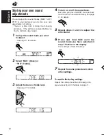 Предварительный просмотр 12 страницы JVC F190 - KS Radio / Cassette Player Instructions Manual