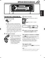 Предварительный просмотр 21 страницы JVC F190 - KS Radio / Cassette Player Instructions Manual