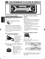 Предварительный просмотр 42 страницы JVC F190 - KS Radio / Cassette Player Instructions Manual