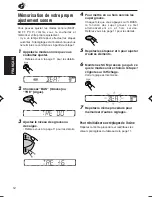 Предварительный просмотр 44 страницы JVC F190 - KS Radio / Cassette Player Instructions Manual