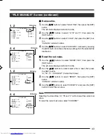 Preview for 43 page of JVC F560U - Camcorder - 470 KP Instruction Manual