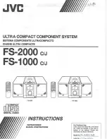 JVC FS-1000 Instructions Manual preview