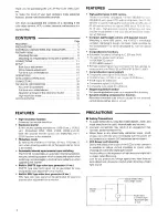 Предварительный просмотр 2 страницы JVC FS-2000 Instructions Manual