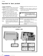 Предварительный просмотр 4 страницы JVC FS-A52 Service Manual