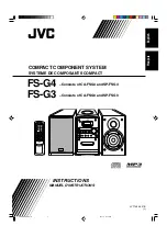 Предварительный просмотр 1 страницы JVC FS-G3 Instructions Manual