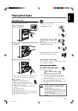 Предварительный просмотр 17 страницы JVC FS-G3 Instructions Manual