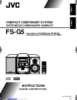 Предварительный просмотр 30 страницы JVC FS-G5 Instructions Manual