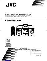 JVC FS-MD9000 Instructions Manual предпросмотр