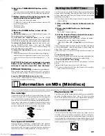 Предварительный просмотр 24 страницы JVC FS-MD9000 Instructions Manual