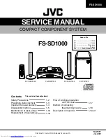 Предварительный просмотр 1 страницы JVC FS-SD1000 Service Manual