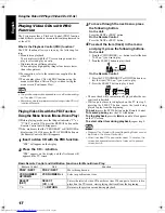 Предварительный просмотр 20 страницы JVC FS-SD58V Instructions Manual