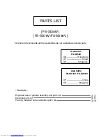 Предварительный просмотр 54 страницы JVC FS-SD58V Service Manual