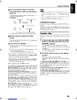 Предварительный просмотр 21 страницы JVC FS-X 1 Instructions Manual