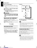 Предварительный просмотр 26 страницы JVC FS-X 1 Instructions Manual