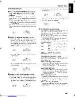 Предварительный просмотр 27 страницы JVC FS-X 1 Instructions Manual