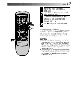 Предварительный просмотр 17 страницы JVC FST-GTK2I HR-J240E Instructions Manual