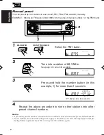 Preview for 8 page of JVC FSUN3117-312 KD-S777R Instructions Manual