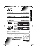 JVC G220 - KD Radio / CD Instructions Manual предпросмотр