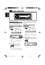 Preview for 10 page of JVC G300 - KD Radio / CD Instruction Manual