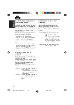 Preview for 26 page of JVC G300 - KD Radio / CD Instruction Manual