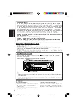 Preview for 38 page of JVC G300 - KD Radio / CD Instruction Manual