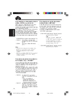 Предварительный просмотр 62 страницы JVC G300 - KD Radio / CD Instruction Manual