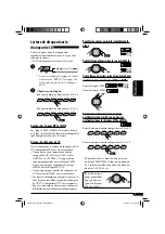 Предварительный просмотр 61 страницы JVC G320 - KD Radio / CD Instructions Manual