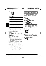 Предварительный просмотр 64 страницы JVC G320 - KD Radio / CD Instructions Manual