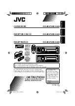 JVC G420 - KD Radio / CD Instructions Manual предпросмотр