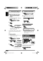 Предварительный просмотр 8 страницы JVC G420 - KD Radio / CD Instructions Manual