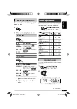 Предварительный просмотр 11 страницы JVC G420 - KD Radio / CD Instructions Manual