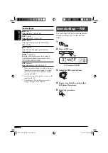 Предварительный просмотр 12 страницы JVC G420 - KD Radio / CD Instructions Manual