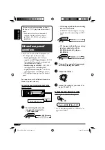 Предварительный просмотр 16 страницы JVC G420 - KD Radio / CD Instructions Manual