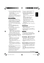 Предварительный просмотр 21 страницы JVC G420 - KD Radio / CD Instructions Manual