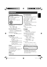 Предварительный просмотр 25 страницы JVC G420 - KD Radio / CD Instructions Manual