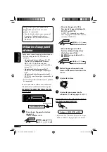 Предварительный просмотр 64 страницы JVC G420 - KD Radio / CD Instructions Manual