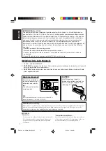 Предварительный просмотр 2 страницы JVC G800 - KD Radio / CD Instructions Manual